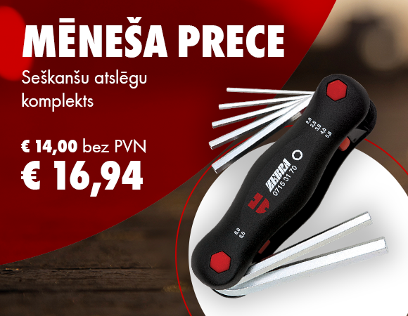 Seškanšu atslēgu komplekts