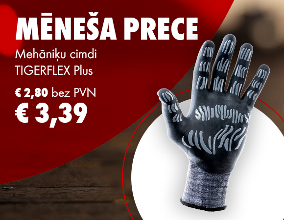Mehāniķu cimdi TIGERFLEX Plus