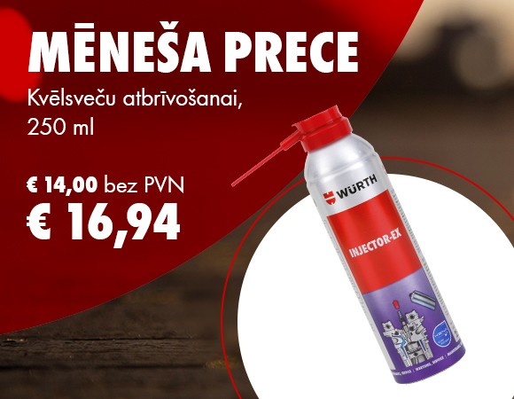 Injekcijas sprauslu šķīdinātājs Injector-Ex